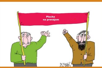 Karikatura dna Politicke sluzby a s