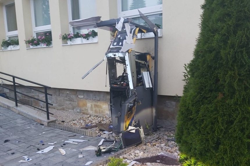 Na Orave uz druhykrat vybuchol bankomat