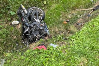 Na strednom Slovensku sa stala vazna nehoda motorkar zahynul