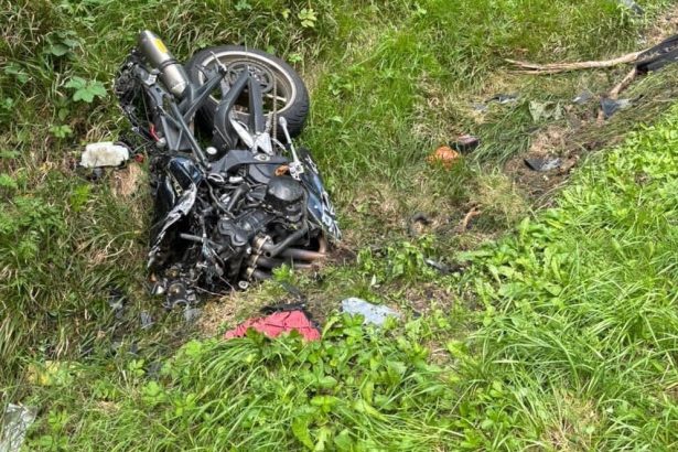Na strednom Slovensku sa stala vazna nehoda motorkar zahynul
