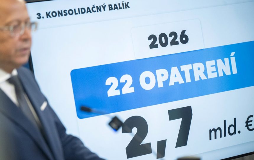 Treti balik konsolidacie nebude podla ekonoma stacit