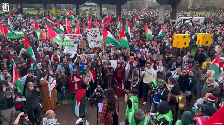 V Aucklande sa konal najvacsi propalestinsky pochod