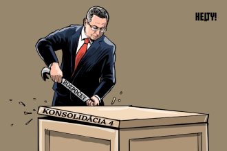 Karikatura dna Pandorina skrinka