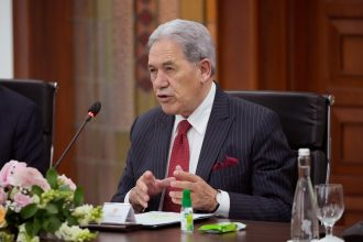 Muz na Novom Zelande rozbil okno ministra