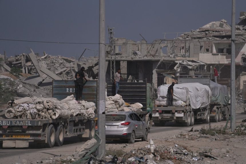 V Pasme Gazy je 61 milionov ton trosiek