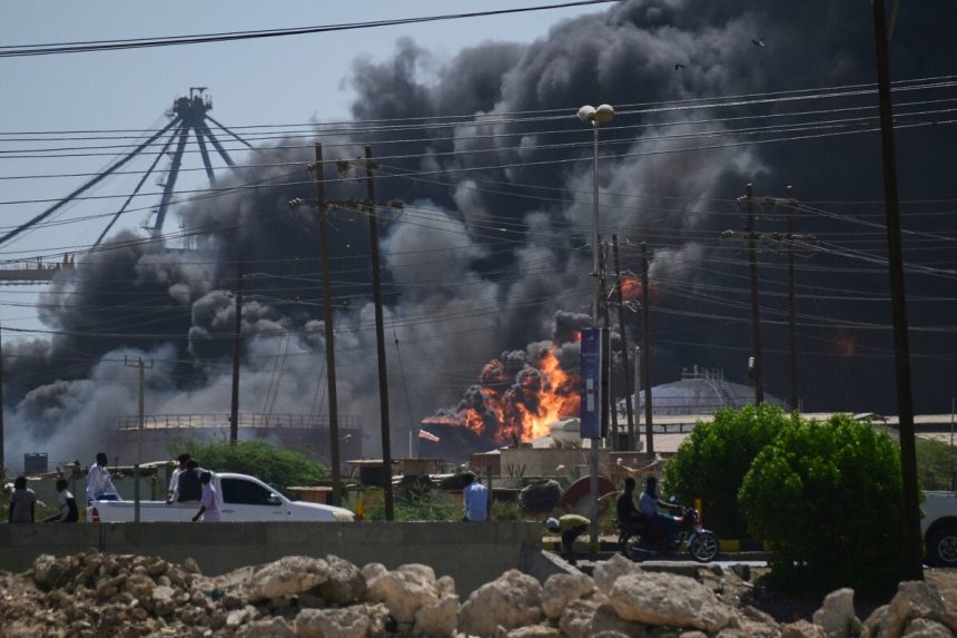 Explozie pocas primeria pri sudanskom Chartume