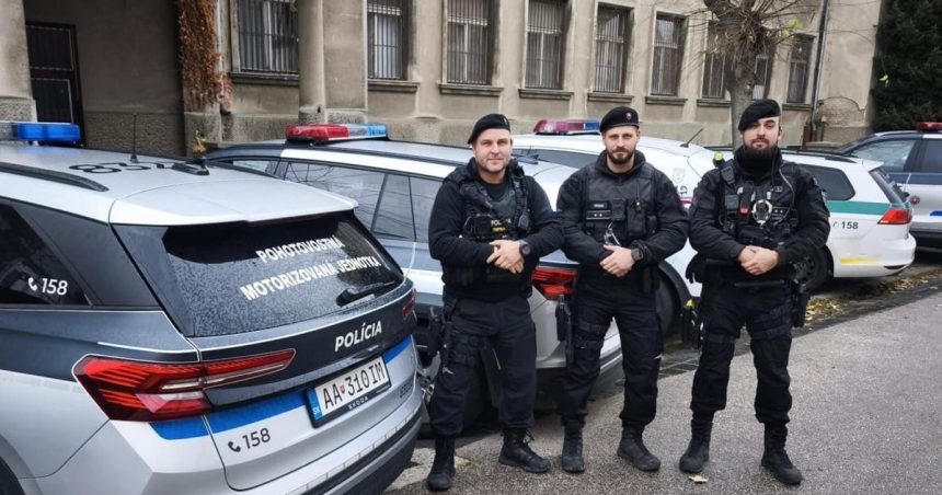 Zrazenena zena stratila krv traja policajti zastavili krvacanie