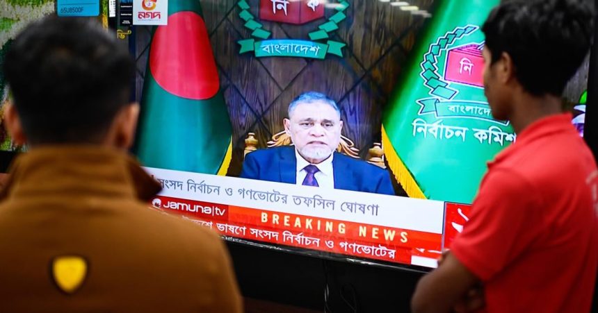Banglades Parlamentne volby 12 februara