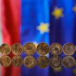 Bulharsko sa luci s levom a vita euro