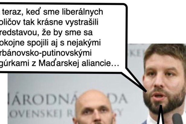Cynicka obluda Progresivne Slovensko ukotvuje