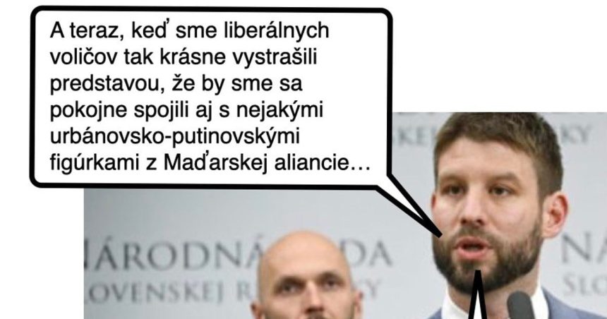 Cynicka obluda Progresivne Slovensko ukotvuje