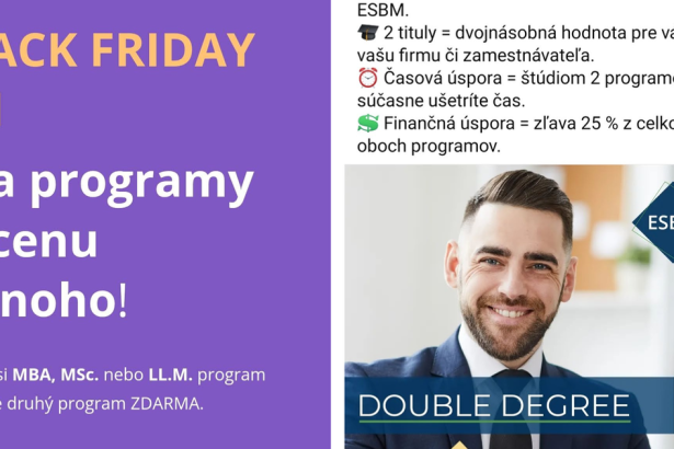 Dva tituly za cenu jedneho MBA tituly a biznis