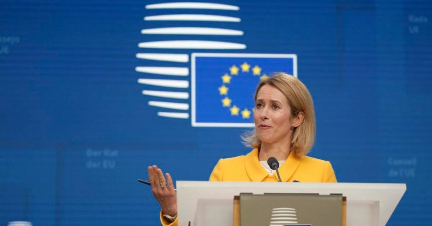 Kallasova Reparacna pozicka z ruskych aktiv by posilnila Europu
