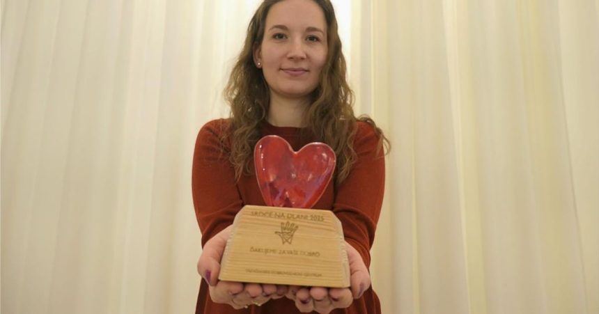 Nevedela ze take ocenenie existuje kym ho neziskala