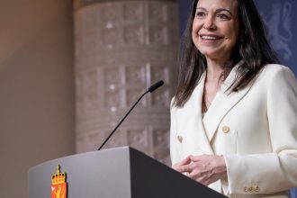 Norsko Opozicnej liderke Machadovej z Venezuely pomohla vlada USA