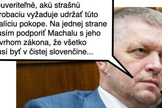 Strasne pestra koalicia Cynicka obluda