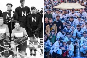 Zo zamrznutej luky k NHL Hokej oslavi storocnicu