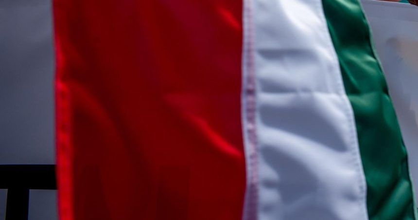 Bratislava Na Hlavnom namesti protestovali mladi Madari zijuci na Slovensku
