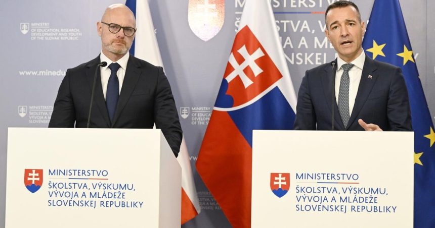 T Drucker sa stretol s novym ministrom skolstva CR riesili temy AI a bezpecnosti