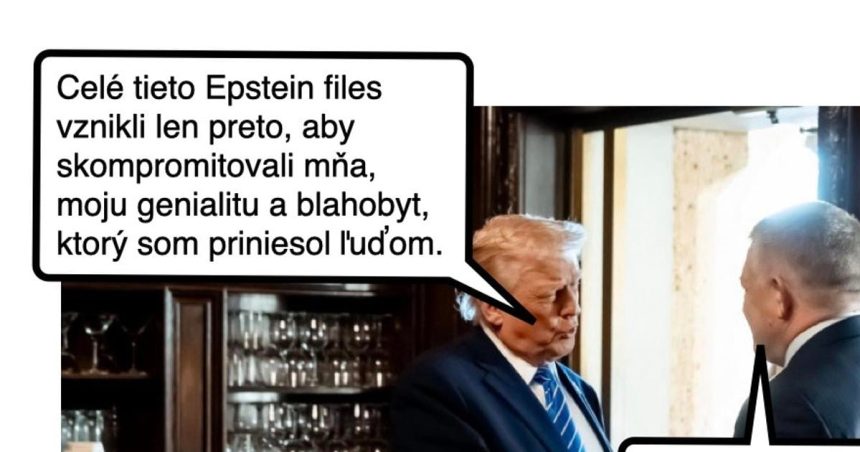 Cynicka obluda Na com sa Ficom s Trumpom pohadali