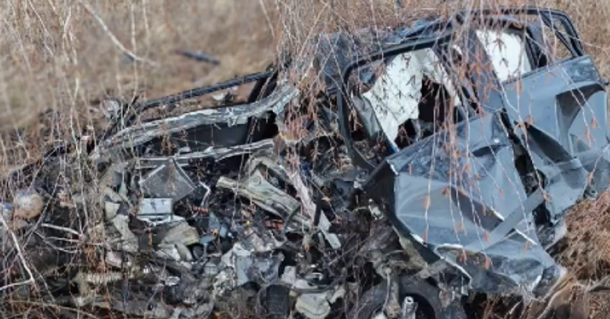 Naraz bol taky silny ze z vozdila zostal iba vrak Vodic nehodu neprezil