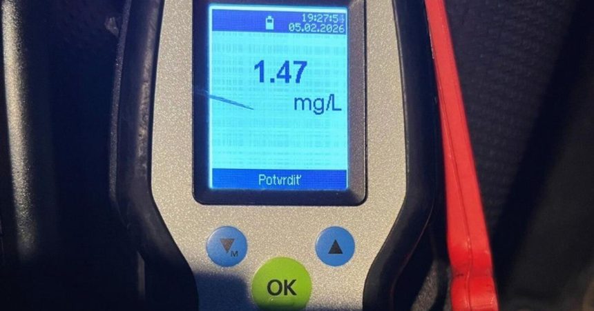 O vodicak prisiel opity na druhy den opat nafulkal skoncil v policajnej cele