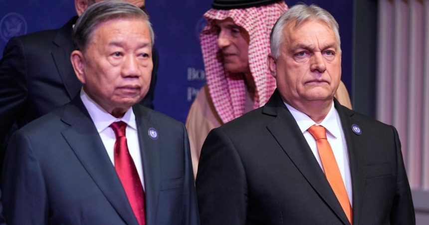 Orban na Rade mieru Sme tu kvli nasim zasadam a bezpecnostnym zaujmom