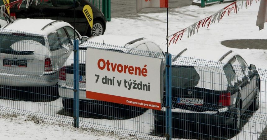 analyza predaj ojazdenych aut v januari medirone klesol o 15 5 percent