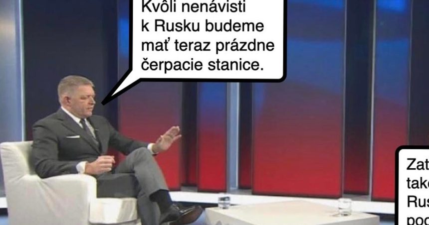 Cynicka obluda Laska k Rusku ako zaruka ropy