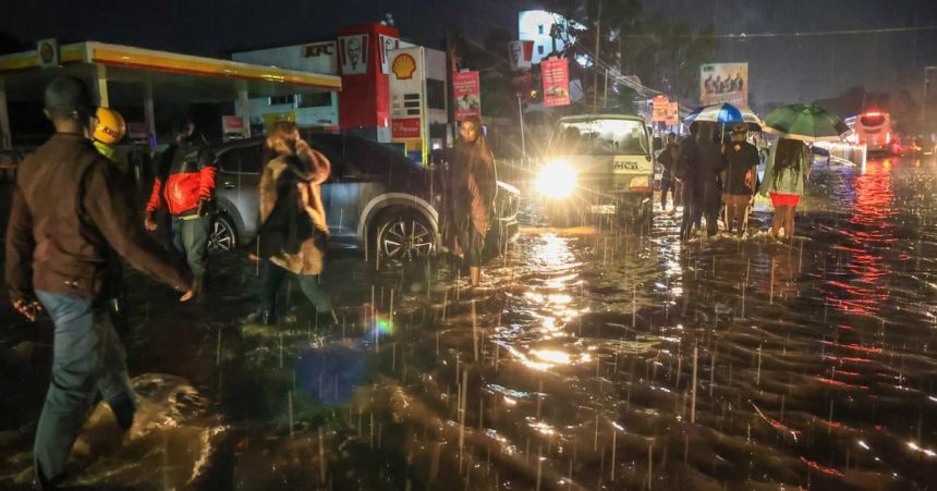 v keni na nasledky dazdov a povodni zomrelo najmenej 23 ludi