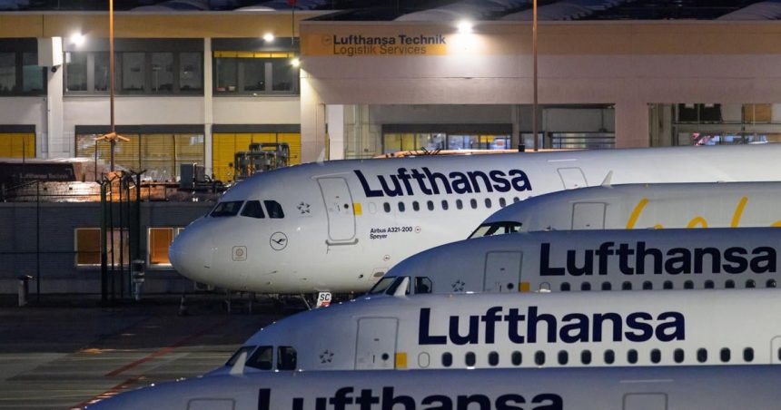Lufthansa zrusila takmer vsetky piatkove lety s odletom a priletom z Budapesti kvoli strajku