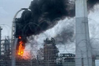 Ukrajina Rusko Online Ukrajinske drony opat zautocili na ruske ropne zariadenia vo vnutrozemi aj v pristave Primorsk