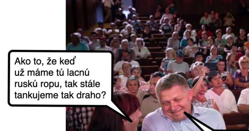 Cynicka obluda Paradox lacnej ropy a draheho benzinu