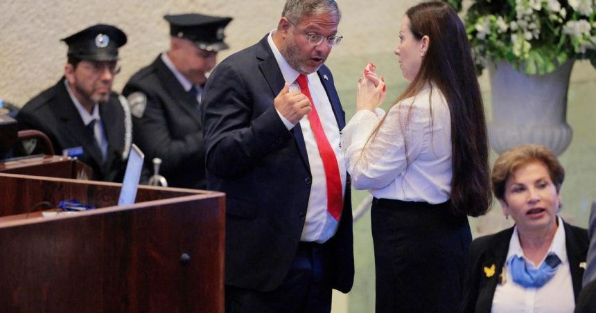 EU schvalila ziadost Talianska o prerokovanie sankciii voci Ben Gvirovi