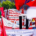 Najprv nasa praca az potom vase zisky Na prvomajovych protestoch v Nemecku sa zucastnili tisice ludi