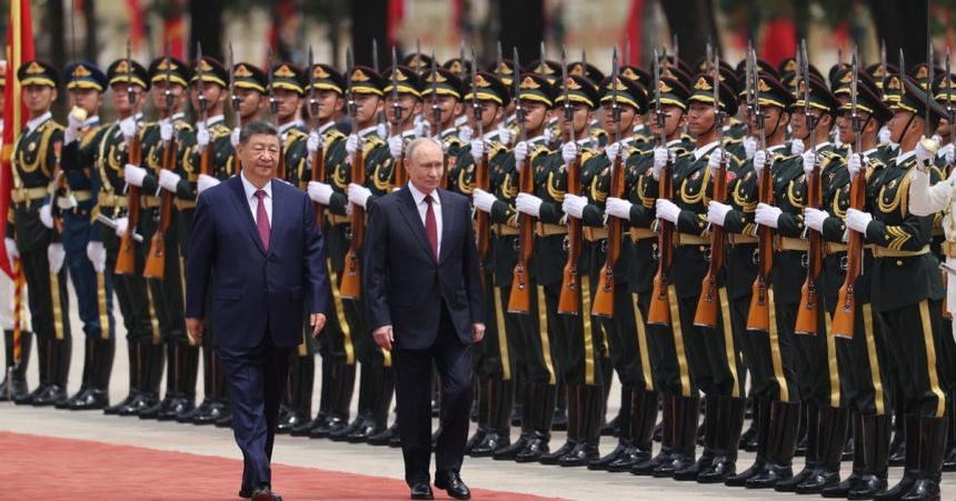 Putin sa v Pekingu stretol so svojim cinskym naproti kom Si Tin pchingom