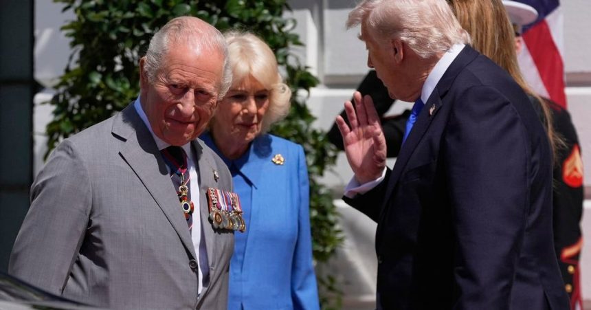 Trump na konci statnej navstevy oznacil Karola III za najlepsieho krala