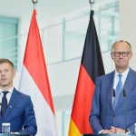 Samit V4 sa uskutocni 23 juna v Budapesti oznamil Magyar po schodzke s Merzom