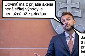 Cynicka obluda Absurdne obvinenie