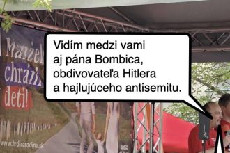 Cynicka obluda Bombic na spravnom mieste