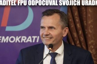 Cynicka obluda Galko so vysnenou trafikou