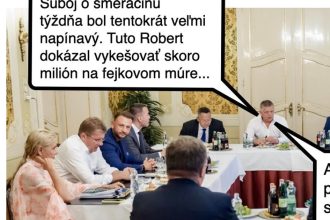 Cynicka obluda Smeracina tyzdna tentokrat s remizou