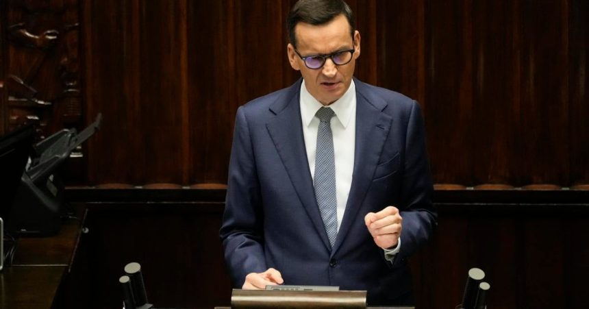 Polsky expremier Morawiecki konci ako predseda frakcie Euroski konzervativci a reformisti v Euroskom parlamente