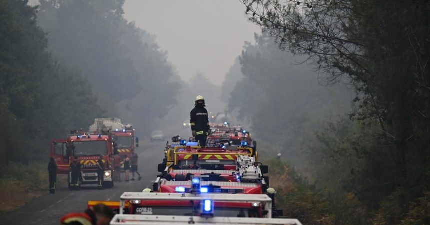 Z tohto poziaru mam strach hovoria Ohen sa blizi k Bordeaux armada aj slovenski hasici su nasadeni