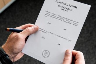 referendum 2026 slovensko hlasuje v referende ktore iniciovala strana demokrati minuta po minute