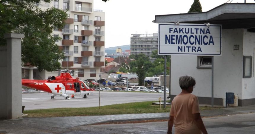 zachranari pristavaju uz roky v provizoriu statnej nemocnici chyba heliport pomoc ma prist od zupy