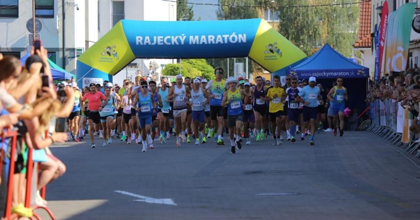 Bezal aj legendarneho Zdena Charu Rajeckeho maratonu sa zucastnili stovky pretekarov