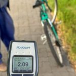Kosicki krajsk policajti vyrazili rano na cesty Dvaja vodici a jeden cyklista nafukali