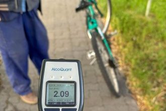 Kosicki krajsk policajti vyrazili rano na cesty Dvaja vodici a jeden cyklista nafukali