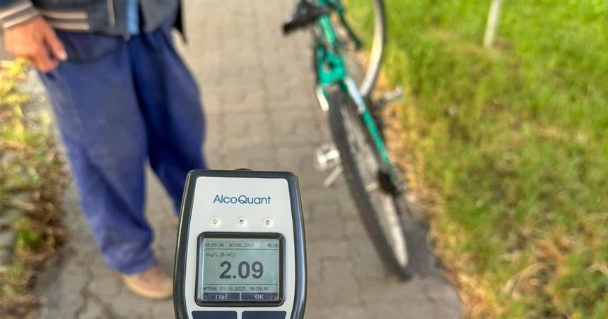 Kosicki krajsk policajti vyrazili rano na cesty Dvaja vodici a jeden cyklista nafukali